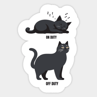 Funny Cat Sticker